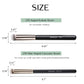 Foundation Brushes Set Professional under Eye Concealer Brushes Perfect for Blending Liquid Cream or Flawless Powder Cosmetics Buffing Stippling Concealer Premium Synthetic Bristles