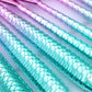 11pcs Mermaid Makeup Brushes Kit with Palette