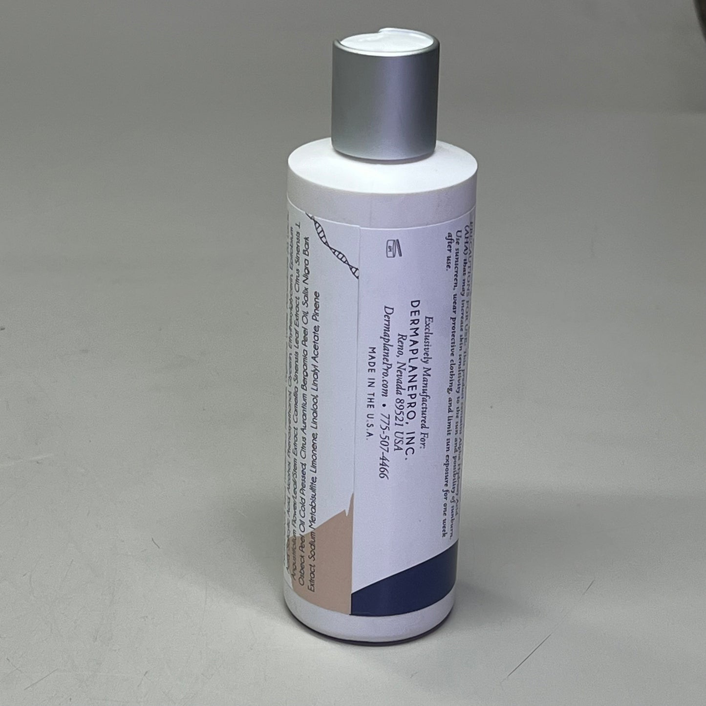 DERMAPLANE PRO AHA/BHA Skin Prep Solution Vegan & Cruelty Free 8 Fl Oz 6 M