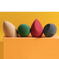 4Pcs Makeup Sponge Set Blender Cosmetics Concealer Blending Powder Liquid Cream Colorful Makeup Sponges Set For Womens