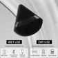 6 Pcs Powder Puff Face Soft Triangle Makeup Puff Velour Makeup Sponge Beauty Blender for Loose Powder (Black)