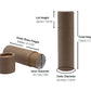 .3 ounce / 8.5 g Natural Kraft Lip Balm Tubes
