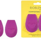 Bioblender Makeup Sponge Duo, Compostable Makeup Blender, for Liquid & Cream Foundation, Seamless Application, Eco-Friendly Beauty Sponge, Cruelty-Free & Latex Free, 2 Count