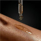 Black Obsidian Gemstone Body Oil — Protection & Grounding Shimmer Oil with Amber & Vanilla