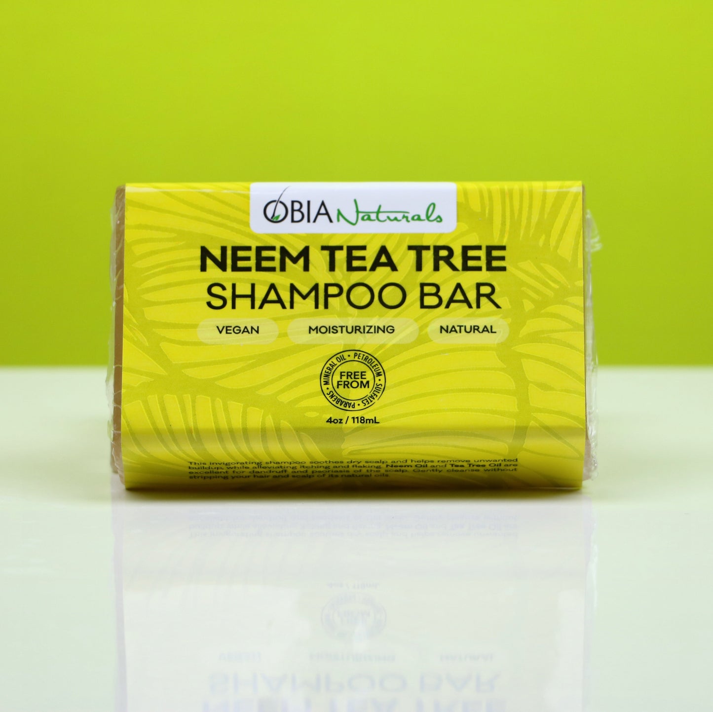 Neem Tea Tree Shampoo Bar — Clarifying Shampoo for Dry Scalp