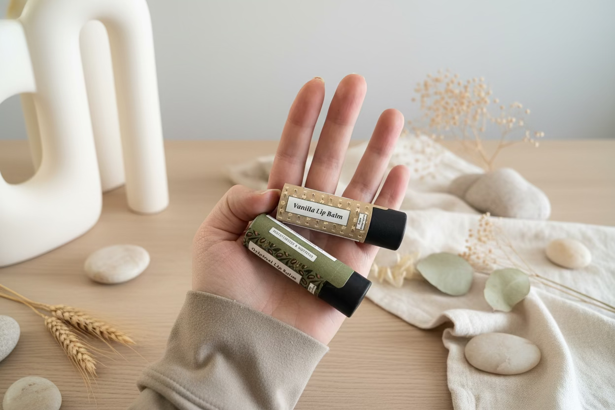 Lip Balm – Vanilla & Original | Hydrating Natural Lip Care with Toxin-Free & Organic Ingredients