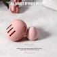 Eco-Friendly Silicone Makeup Sponge Holder | Portable Multi-Hole Storage Case
