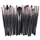 20-Piece Eye Makeup Brush Set | Complete Eye Shadow & Eyeliner Tools