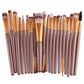 20-Piece Eye Makeup Brush Set | Complete Eye Shadow & Eyeliner Tools