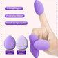 12pcs Makeup Sponge Set | Velvet Triangle Powder Puff for Foundation