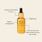 Brightening Vitamin C Glow Serum for Sensitive & Dry Skin – Vegan, Gluten-Free, Anti-Aging, Fragrance-Free