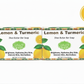 Lemon Turmeric Shea Butter Bar Soap – Brightening for Dark Spots & Uneven Tone
