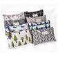 Handmade Retro Pencil Case Large Capacity Stationary Case Cool Stylish Printed Pouch For Office