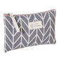 Handmade Retro Pencil Case Large Capacity Stationary Case Cool Stylish Printed Pouch For Office