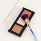 Whimsical Rose 4 Pc Cheek Palette Set Blush Highlighter Bronzer Brush