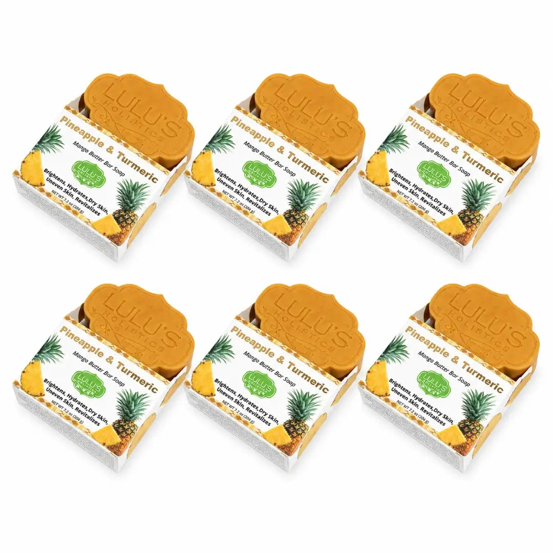 Lemon Turmeric Shea Butter Bar Soap – Brightening for Dark Spots & Uneven Tone