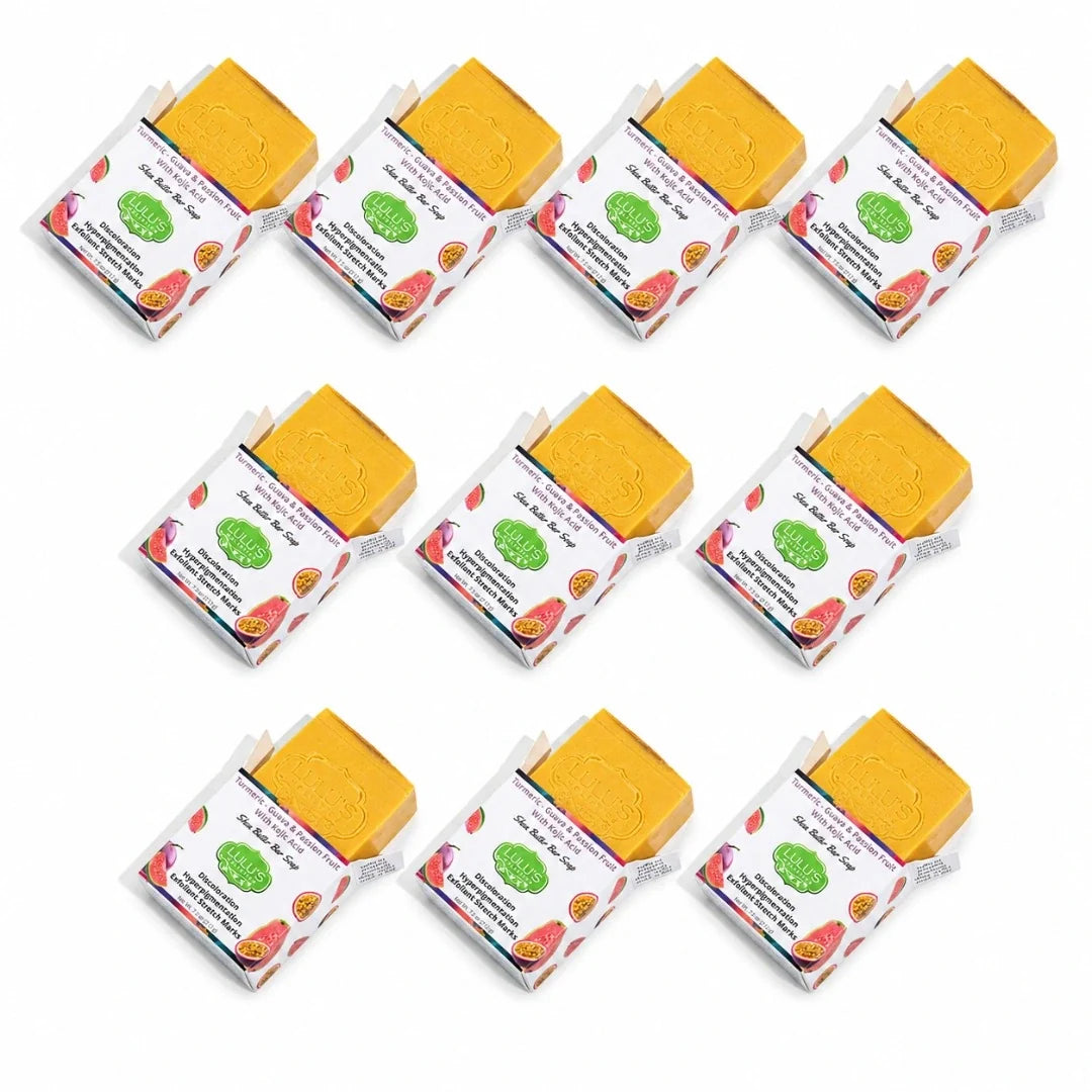 Guava Passionfruit Turmeric Kojic Shea Butter Bar Soap – Target Uneven Tone & Glow