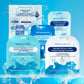 Freeman 4 Piece Moisture Mask Set Hydrating Face & Under Eye Hydrogel Vegan