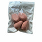 Generic A&R Beauty Blender Sponge Set 4 Pcs Browinsh Pink Latex Free