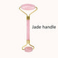 Rose Quartz Facial Roller and Gua Sha Wrinkle Remover