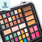 Makeup Kit Gift Set - 41 Eye Shadows, 7 Body Glitters, 1 Lip Liner Pencil, 1 Lipsticks, 4 Blushs, Eye Liner Pencil, 5 Concealers, 2 Lip Gloss, 5 Bronzers, Mirror